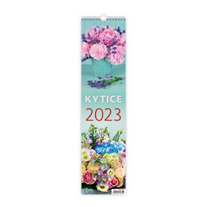 Wall Calendarr 2023 Tie - Flower