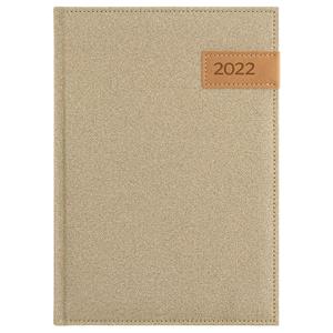 Weekly diary 2022 Denim A5 - beige