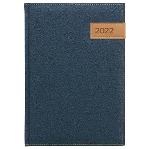 Weekly diary 2022 Denim A5 - blue