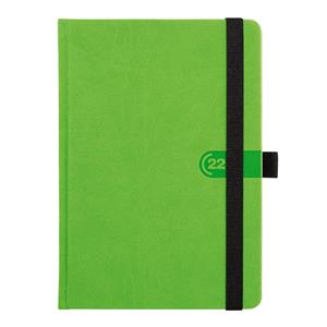 Weekly diary 2022 Trendy A5 - green