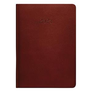 Weekly diary 2023 Carus A5 - brown