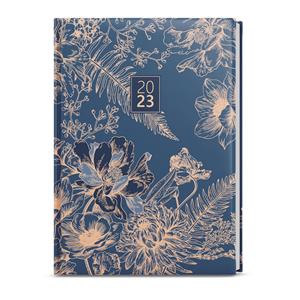 Weekly Diary 2023 Oskar Lamino A5 - Dark Blue