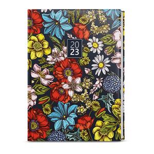 Weekly Diary 2023 Oskar Lamino A5 - Flowers