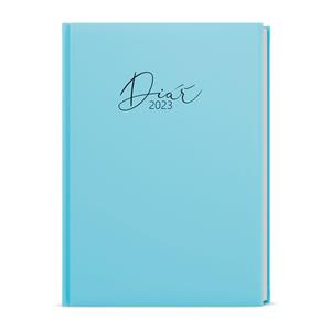 Weekly Diary 2023 Oskar Pastelo A5 - Blue