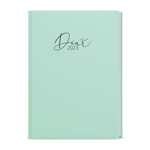 Weekly Diary 2023 Oskar Pastelo A5 - Green