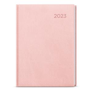 Weekly Diary 2023 Oskar Vivella A5 - Pastel pink