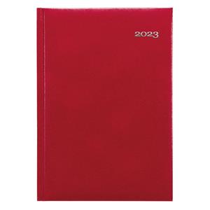 Weekly Diary 2023 Slovak A5 Kronos - red