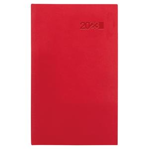 Weekly Diary 2023 Slovak pocket Viva - red