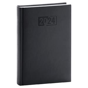 Weekly Diary 2024 A5 Aprint - black