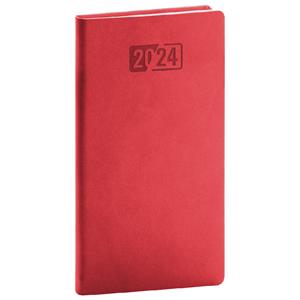 Weekly Diary 2024 Pocket Aprint - red