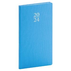 Weekly Diary 2024 Pocket Capys - blue