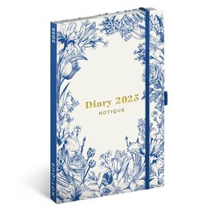 Weekly diary 2025 A5 Porcelain