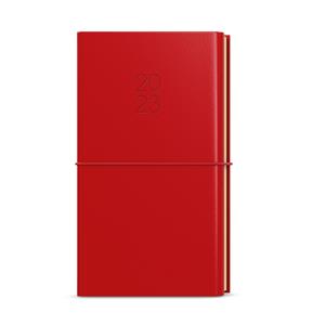 Weekly pocket Diary 2023 Jakub Dueto with note book - Red