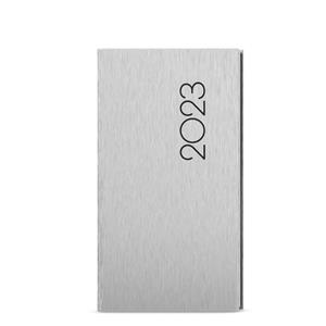 Weekly pocket Diary 2023 Jakub ForMen - Silver