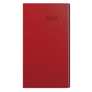 Weekly pocket Diary 2023 Jakub Vivella - Burgundy