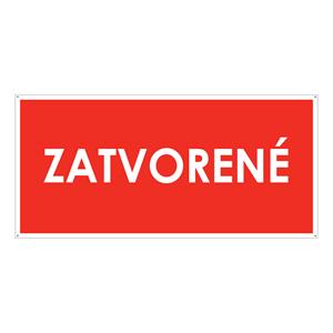 Zatvorené, plast 2mm s dierkami-190x90mm